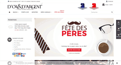 Desktop Screenshot of doretdargent.fr